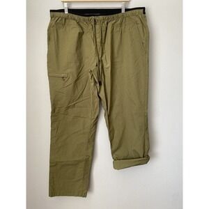 Duluth Trading Co. Organic Cotton Stretch Cargo Hiking Pants 42x32 Convertible